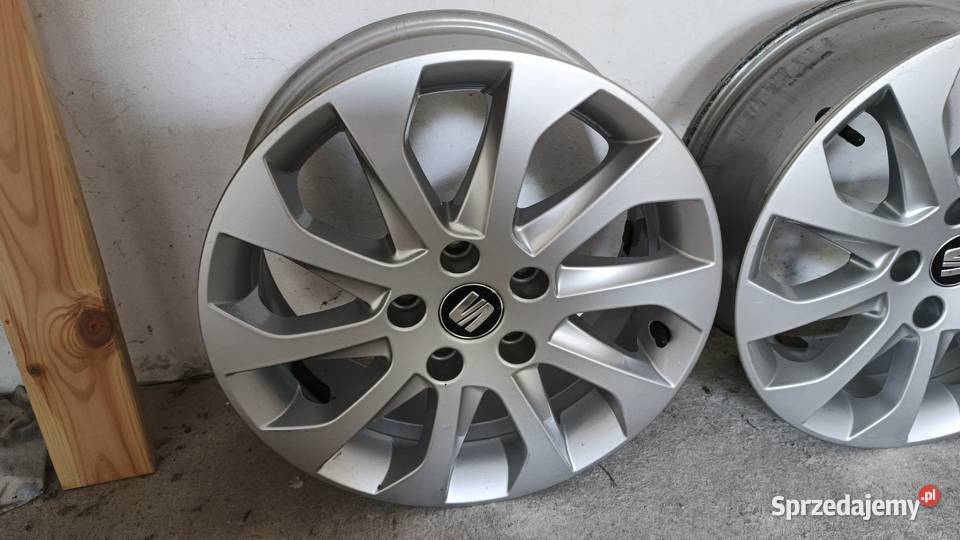 Felgi aluminiowe do Seata ET 46 5x112 stan aluminiowe świętokrzyskie Ostrowiec Świętokrzyski