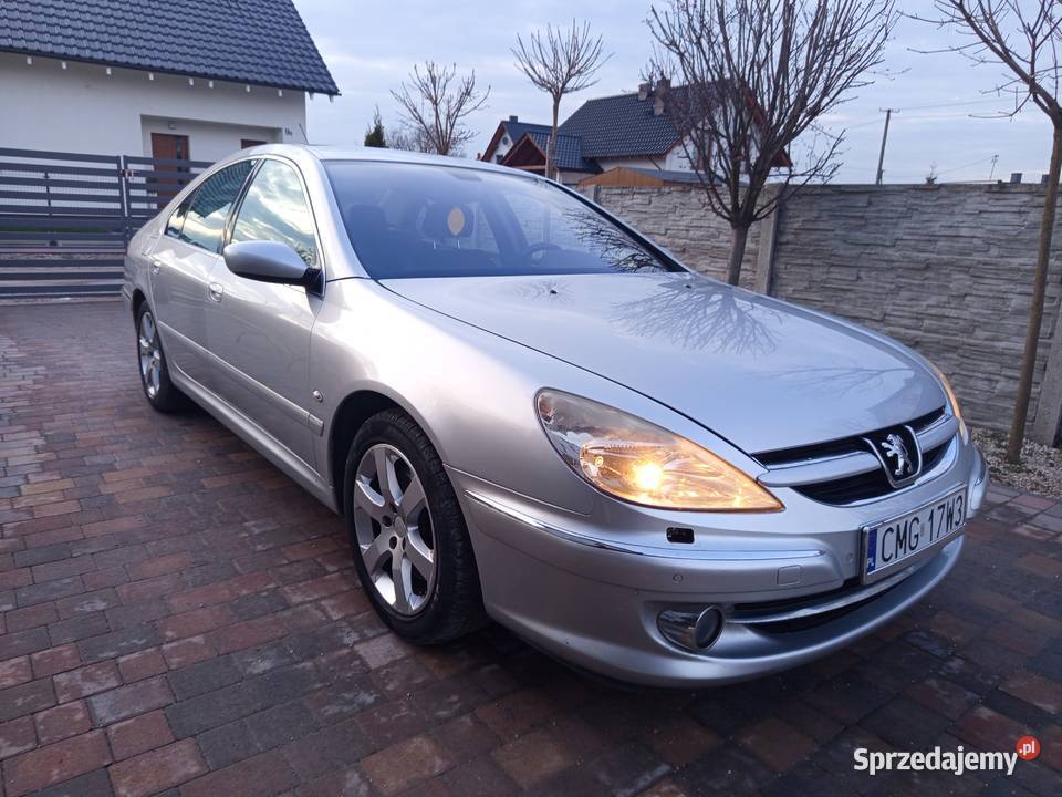 Peugeot 607 20 HDi 136 zarejestrowany czujnik parkowania Strzelno