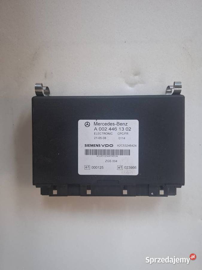 Sterownik Mercedes CPC FR CPCFR A0024461302 Komputery Wolica
