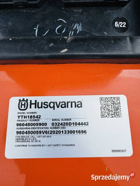 Traktorek Kosiarka Husqvarna YTH18542 BriggsStra Białystok