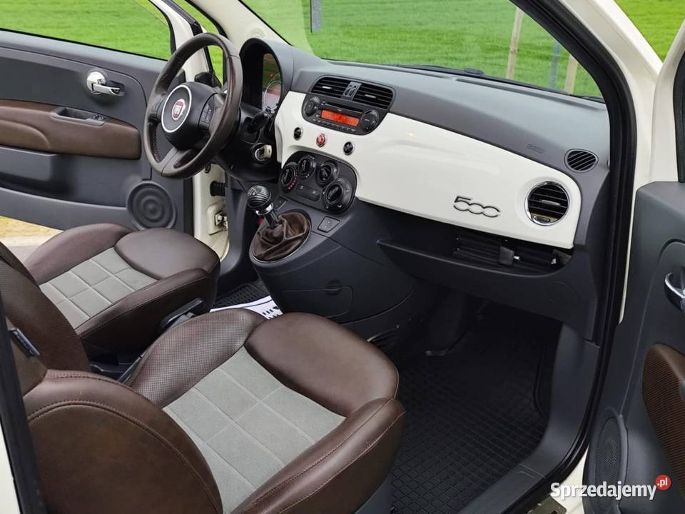 Fiat 500 sport 14 benzyna gniazdo AUX 500 wielkopolskie Margonin