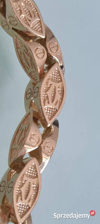 Nowy złoty łańcuszek Cartier pr585 60 Białystok
