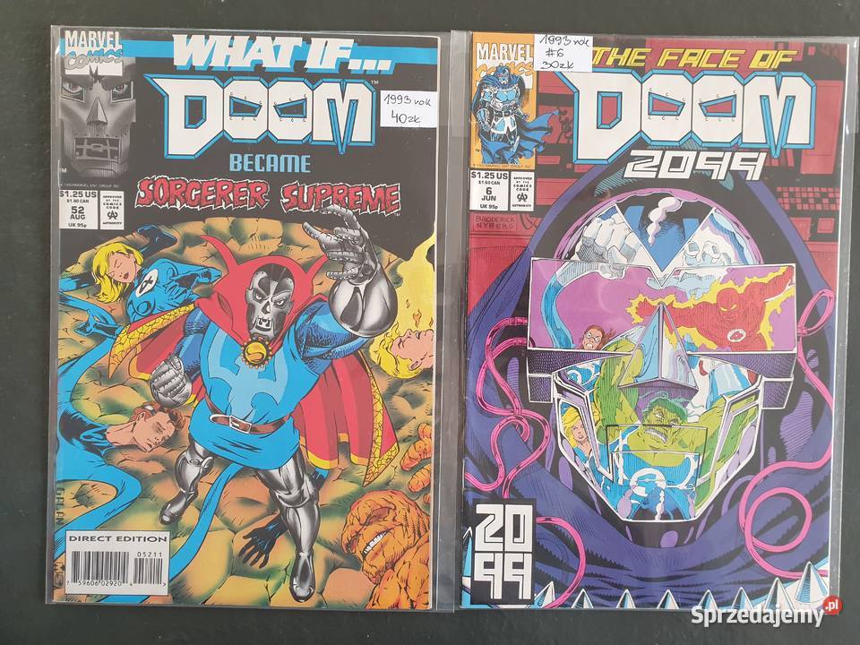 Doom zestaw 10 komiksów Marvel USA Superbohaterowie Książki i Podręczniki Gdynia