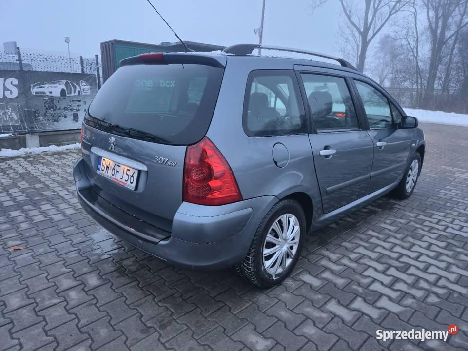 Peugeot 307 16hdi 2006r niebieski Siekierowice sprzedam