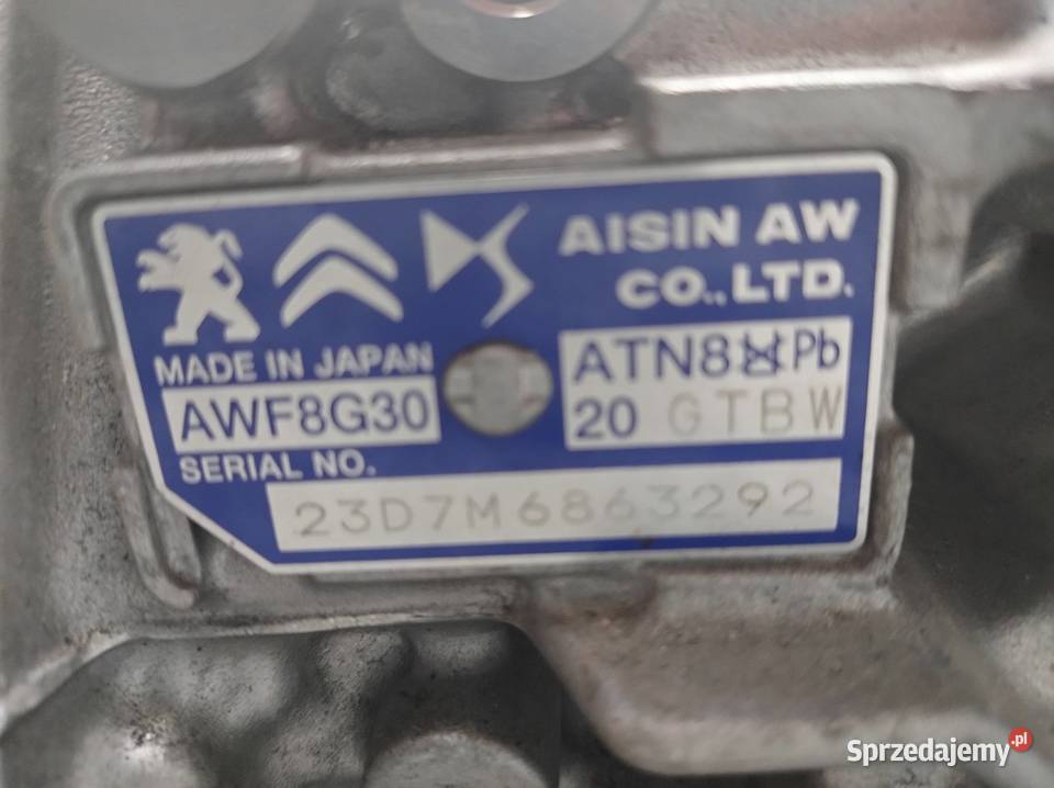 Automatyczna skrzynia biegów peugeot 208 12 Czerwionka-Leszczyny
