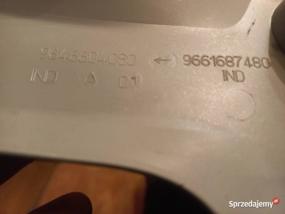 PEUGEOT 307 308 406 407 807 Kołpak Oryginalny 16