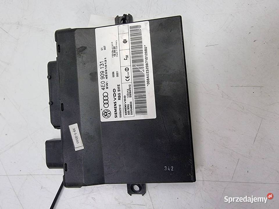 MODUŁ AUDI A8 D3 4E0909131 Lipno