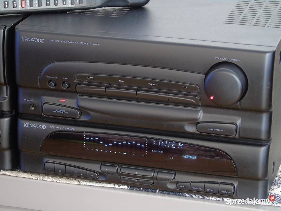 Wzmacniacz pilot korektor graficzny tuner Mag Jasło