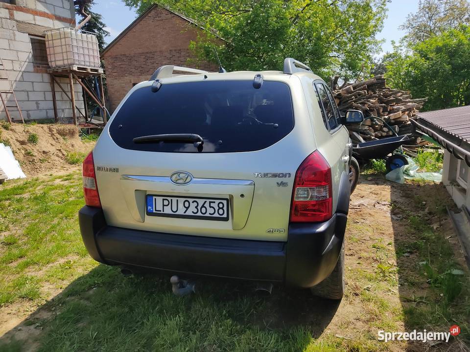 Hyundai Tucson V6 27 lpg 4x4 automat klima hak Nałęczów