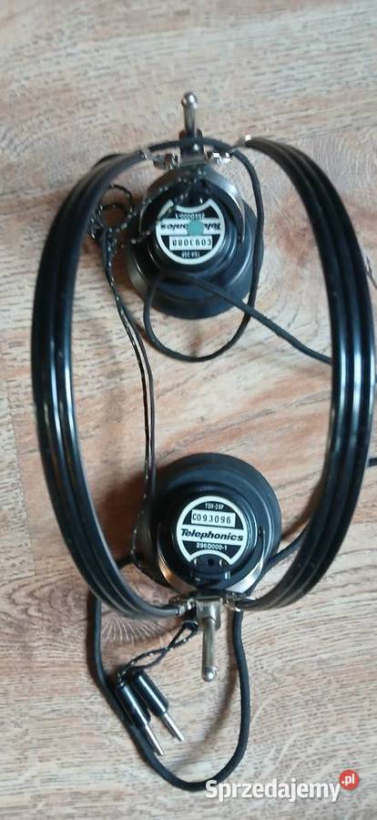 Stare słuchawki radiowe detefon
