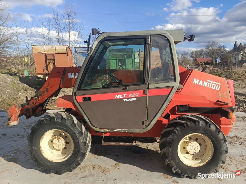 Ładowarka teleskopowa Manitou 527 Turbo podlaskie Bielsk Podlaski