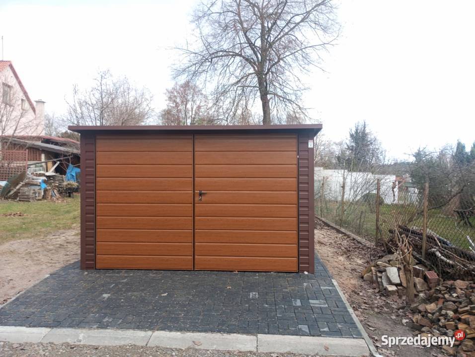 Garaż blaszany blaszak 35x5 łódzkie