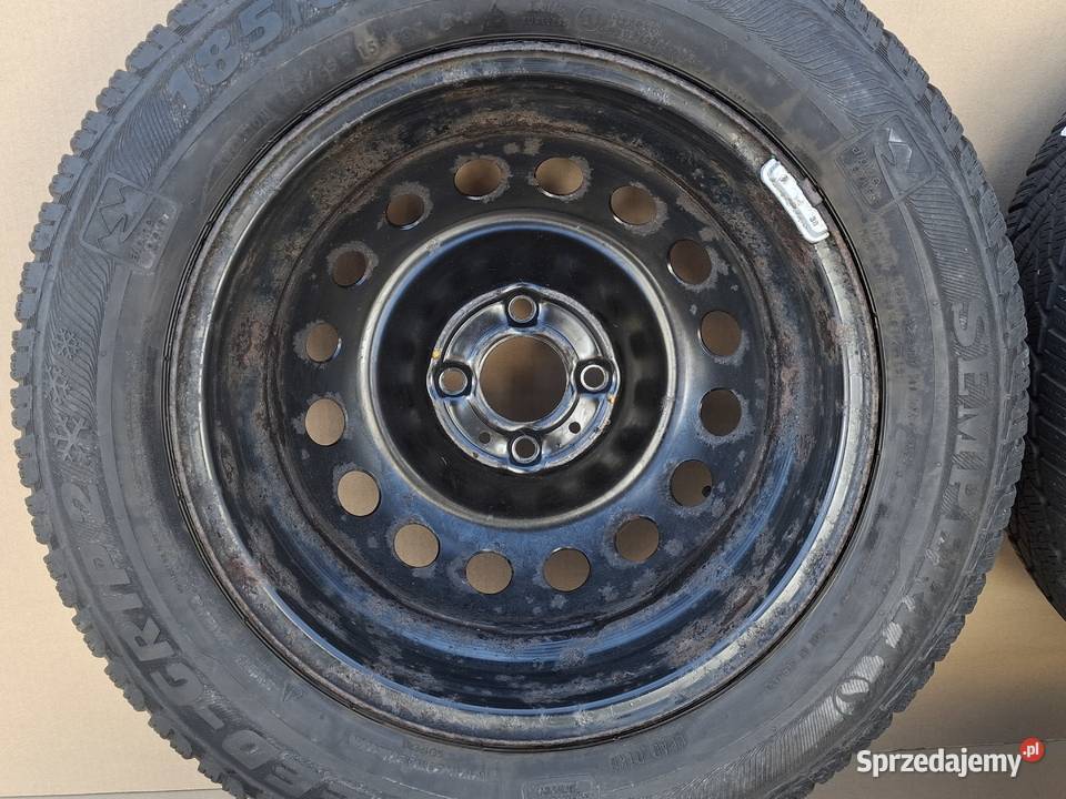 DACIA RENAULT KOŁA ZIMOWE 15 4X100 6J ET40 lubuskie Bieleń sprzedam