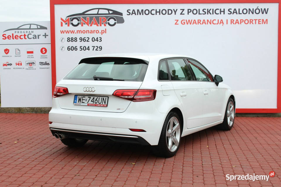 Audi A3 Wersja SPORT STronic 35 TFSI Salon czujnik parkowania kujawsko-pomorskie Włocławek
