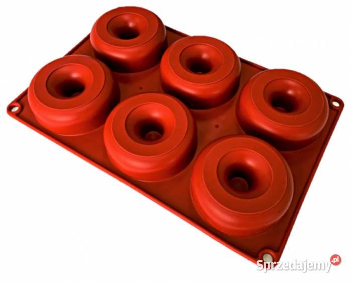 Profesjonalna forma silikonowa do wypieku donuty śląskie Gliwice