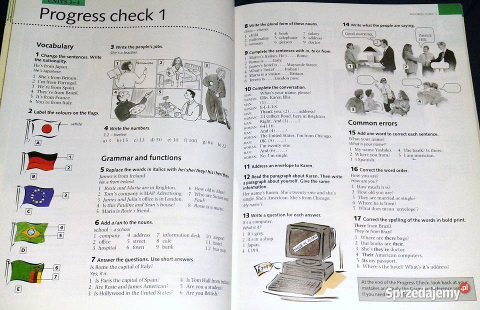 Look Ahead 1 Students Book Andy Hopkins Jocelyn Pozostałe Chełm