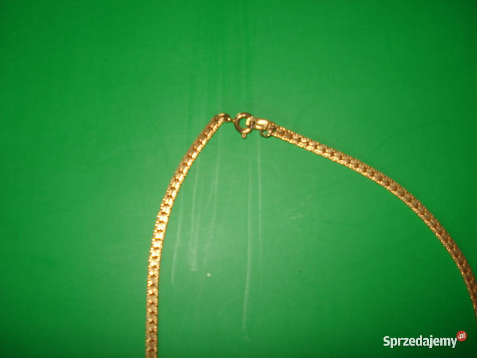 Naszyjnik pozłacany mazowieckie Warszawa