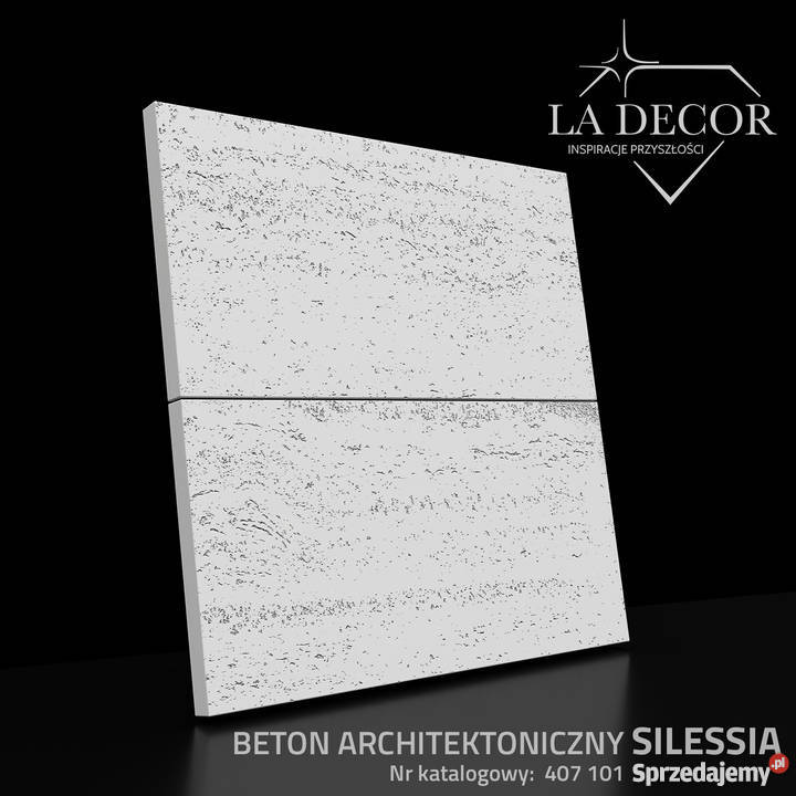 Płytki BETONU ARCHITEKTONICZNEGO marki LA DECOR Ściany i elewacje