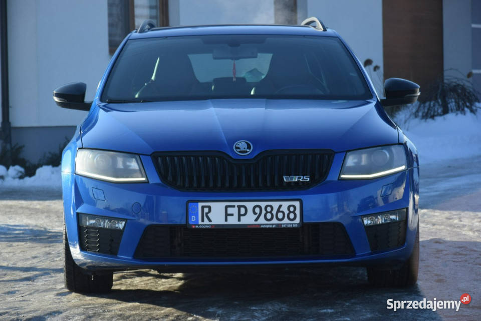 koda Octavia 20TDI RS 2016r Led Navi Skóra 2 KPL benzyna Majdan Sieniawski