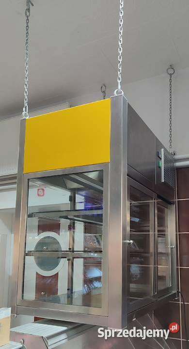 Witryna chłodnicza 4stronna wisząca stojąca Połomia