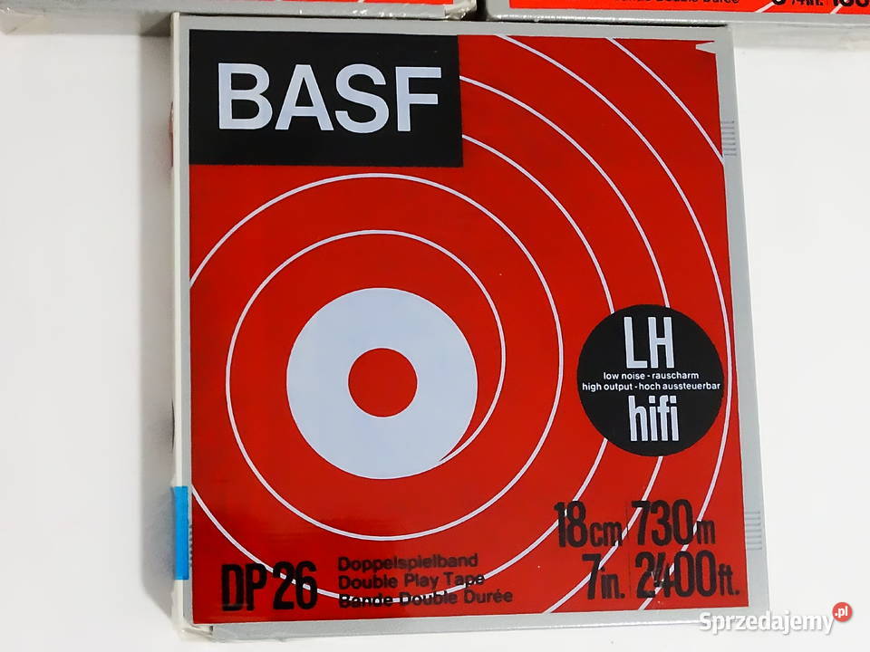 BASF LH HiFi DP 26 zestaw 3 taśm szpulowych Biłgoraj