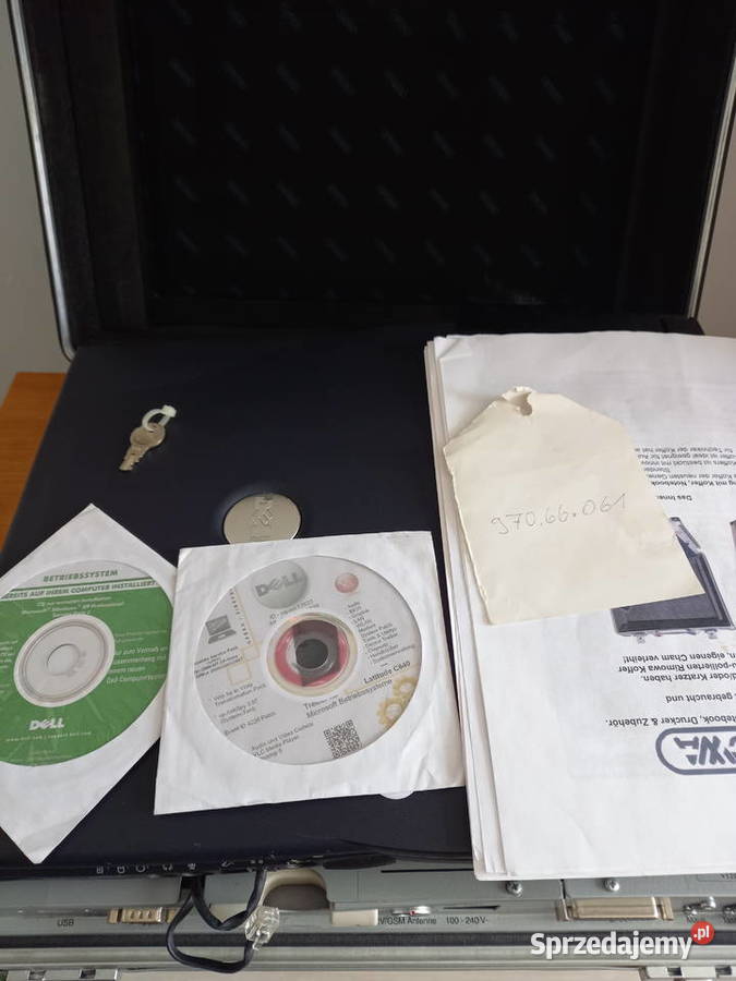 Laptop Dell drukarka Olivetti stacja dokująca warmińsko-mazurskie Susz