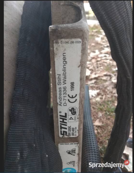 odkurzacz STIHL BR 400 świętokrzyskie