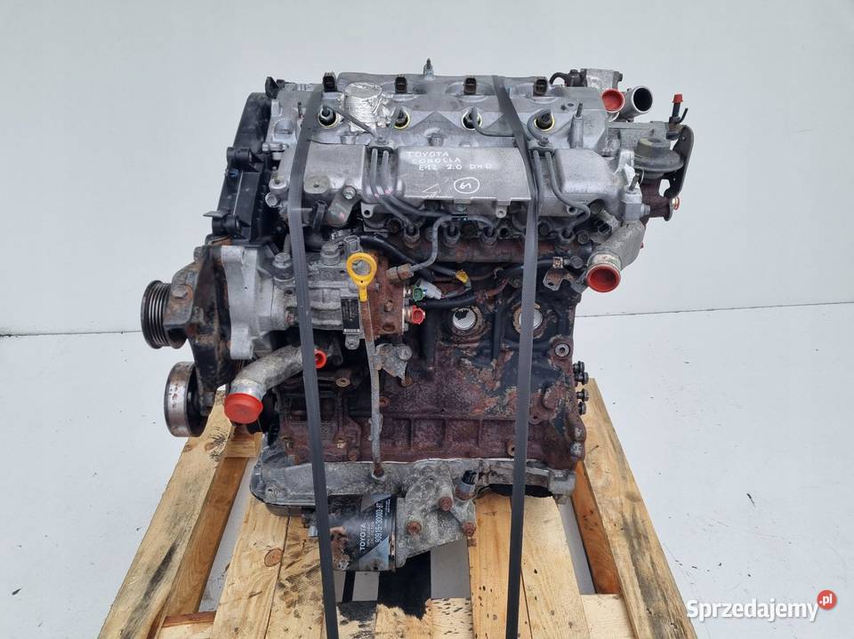 SILNIK Toyota Corolla Verso I 20 D4D 90 142 1CD Rudka