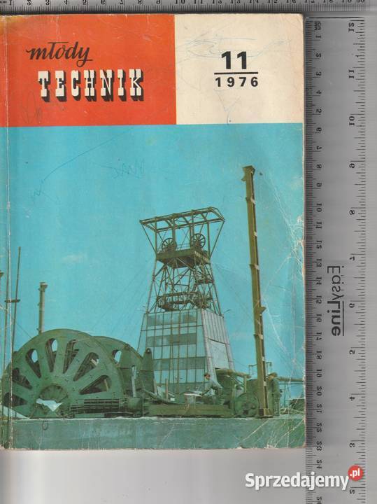 Młody Technik 111976 Rok wydania 1976 mazowieckie Pruszków sprzedam