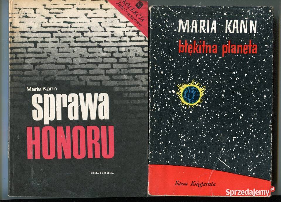 Błękitna Planeta Sprawa honoru Maria Kann sprzedam