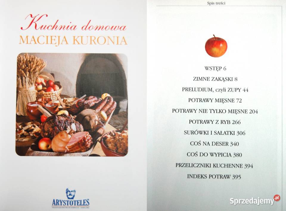 Kuchnia domowa Macieja Kuronia książka kucharska Lublin sprzedam