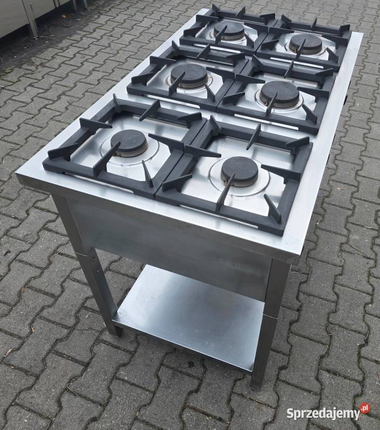 Kuchnia Gazowa 6 Palnikowa REDFOX 36 kW M1234 N Nowe Skalmierzyce