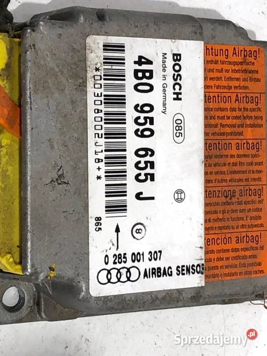 SENSOR AIRBAG AUDI A6 C5 4B0905851B 9705 CZUJNIK