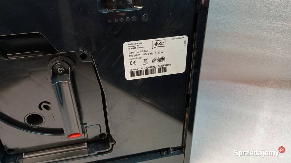 Ekspres automatyczny Melitta Purista F230102 Mirosławiec