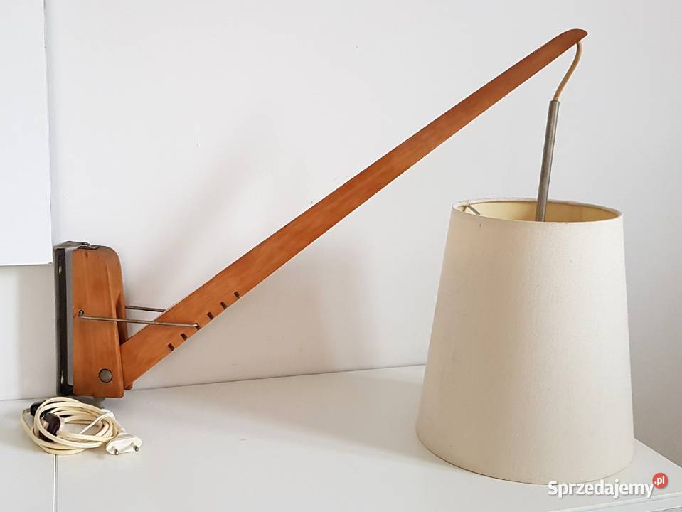 Kinkiet ZAOS K4 żuraw lata 60te Polska Ruda Śląska