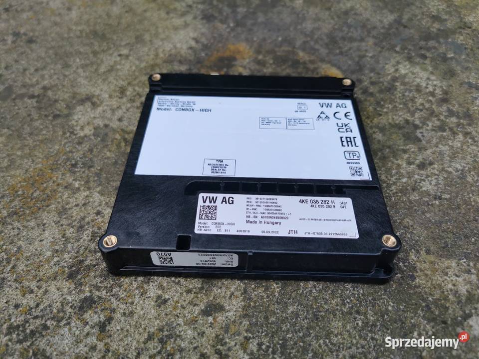 AUDI ETRON 4KE MODUŁ WZYWANIA POMOCY 4KE035282H osobowe Jelenia Góra