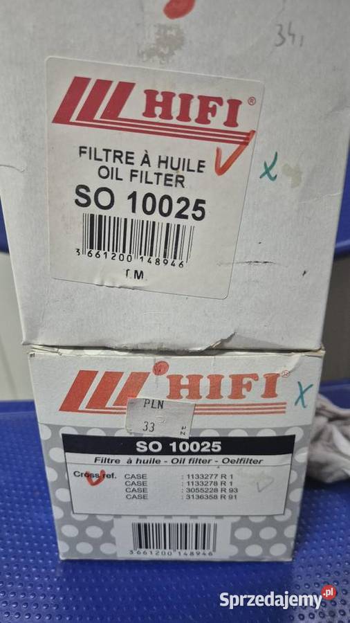 Filtr oleju Case David Brown SO10025 Numery lubelskie Zamość sprzedam