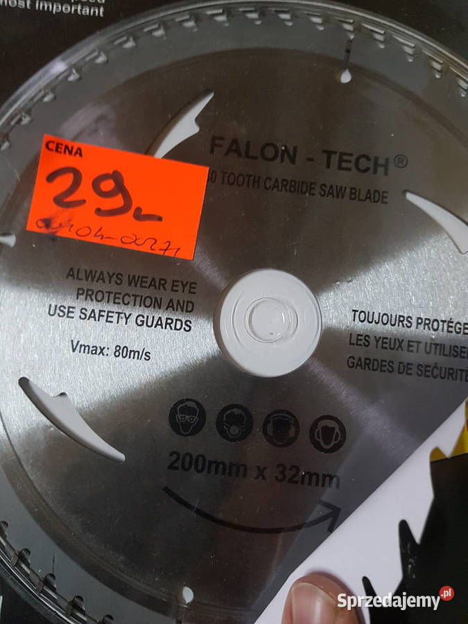 Tarcza widiowa do cięcia drewna Falon 200x20x60T Głogowa