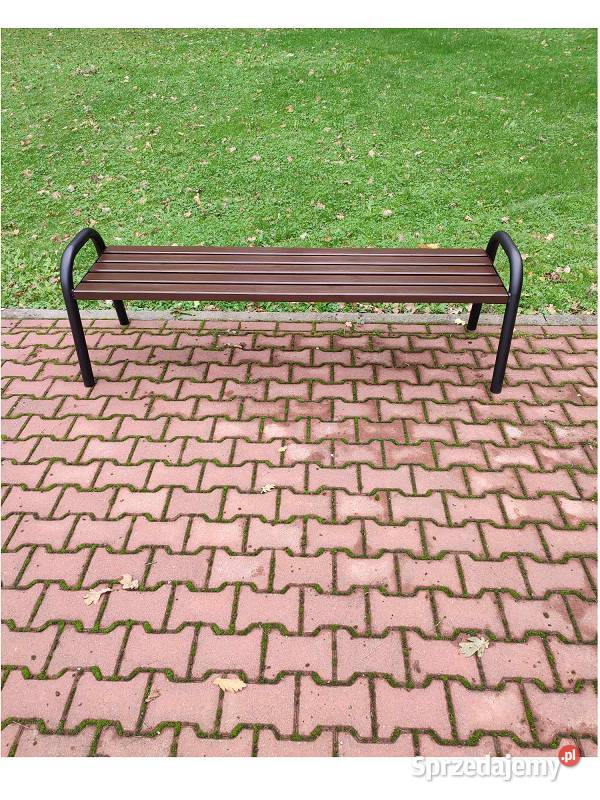 Ławka Parkowa Ogrodowa Miejska stalowa loft bez Lublin