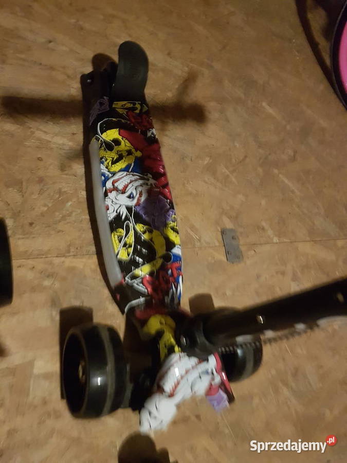 HULAJNOGA BALANSOWA CZTEROKOŁOWA KOŁA LED sprzedam