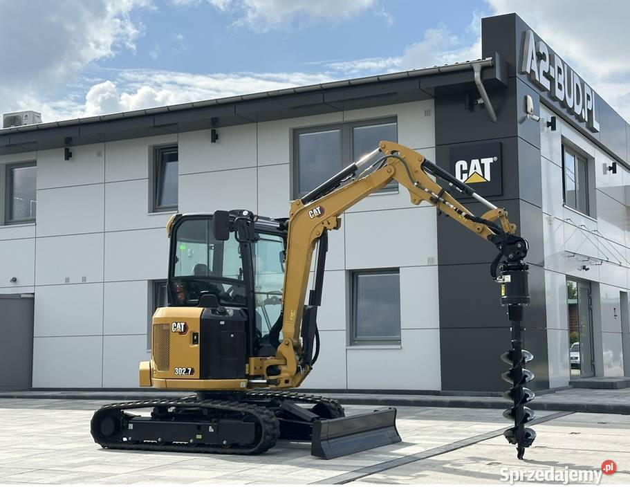 FABRYCZNIE NOWA MINIKOPARKA CATERPILLAR 3027 CR Tuliszków sprzedam
