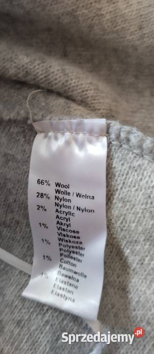 Kardigan popielaty opolskie Nysa sprzedam