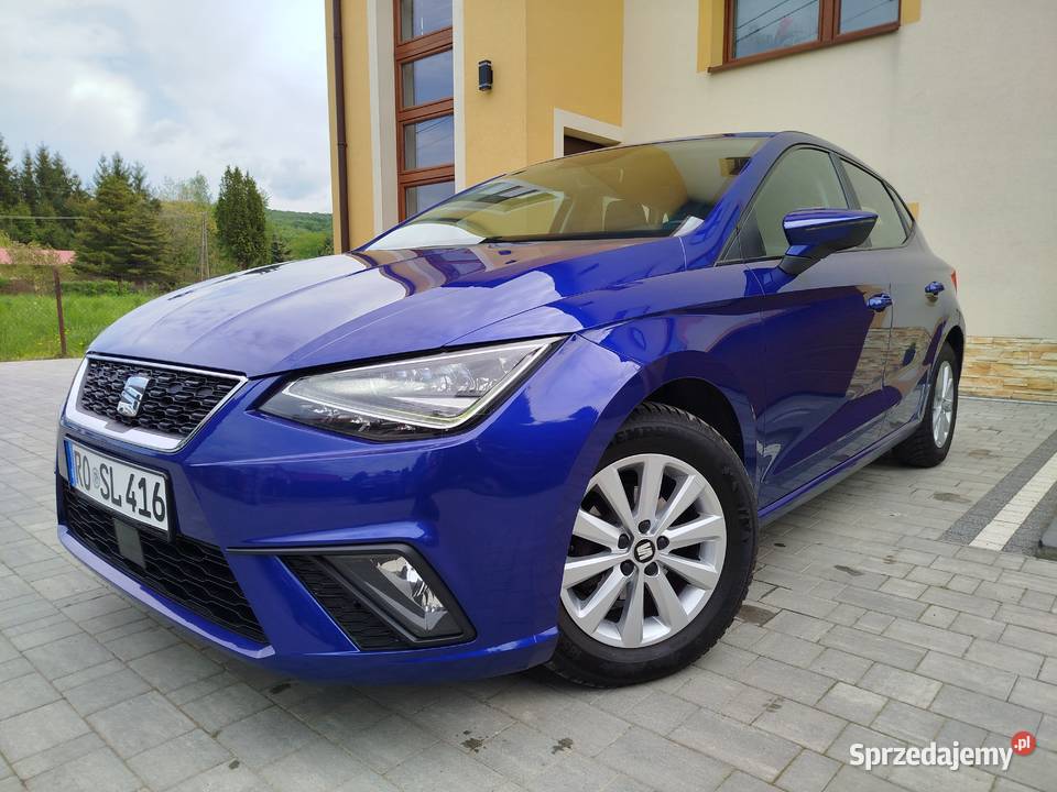 Seat Ibiza benzyna MPI 2018 ledy radar klima Brzozów