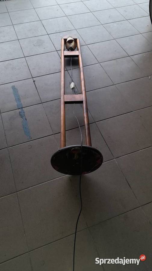 Lampa stojąca PRL Kowalewo Pomorskie