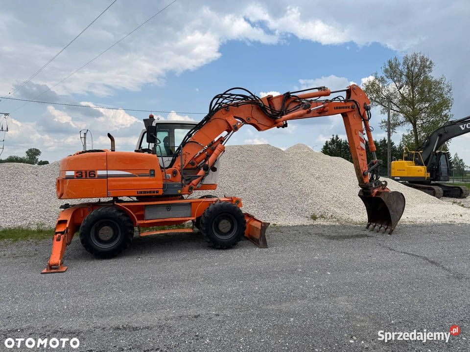 Liebherr A316 Litronic Koparki Łomża