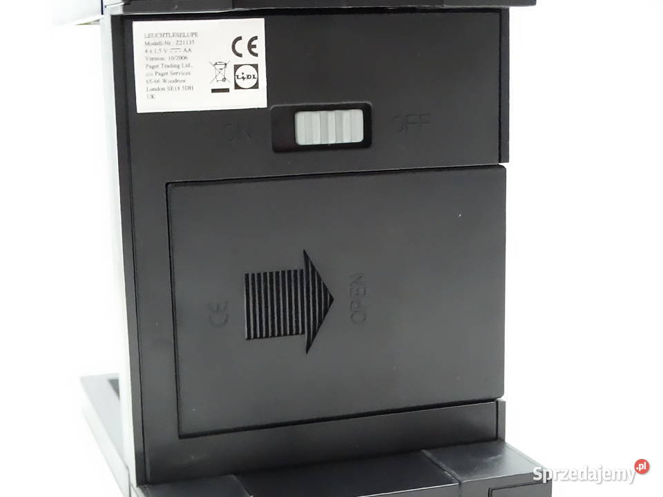 Lupa stojąca z podświetleniem TRONIC Lupa do