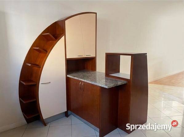 Sprzedam meble kuchenne drewniane blat marmur