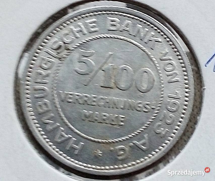 NIEMCY 5 100 VERRECHUNGS MARKA1923 r 2 Antyki, Sztuka, Kolekcje Legionowo
