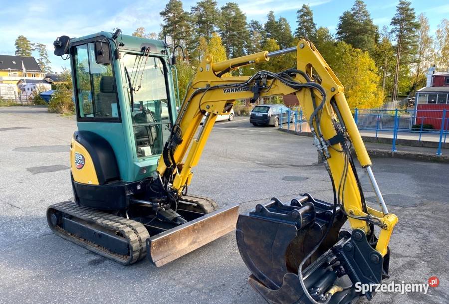 Minikoparka Yanmar VIO 20 nie Biała