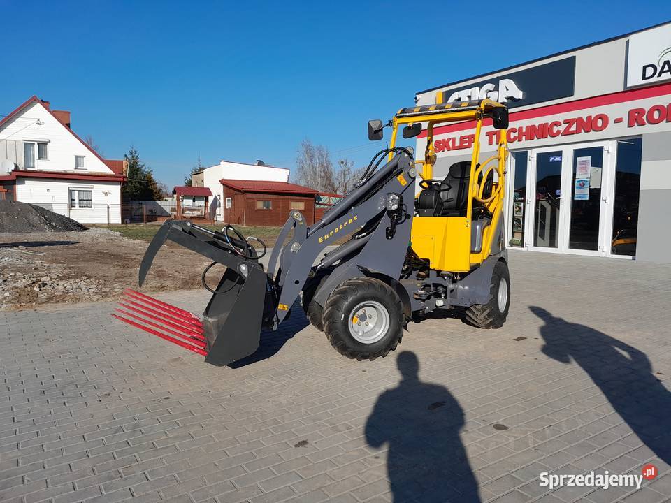 Ładowarka przegubowa EUROTRAC W11 ramka krokodyl Ciechanów
